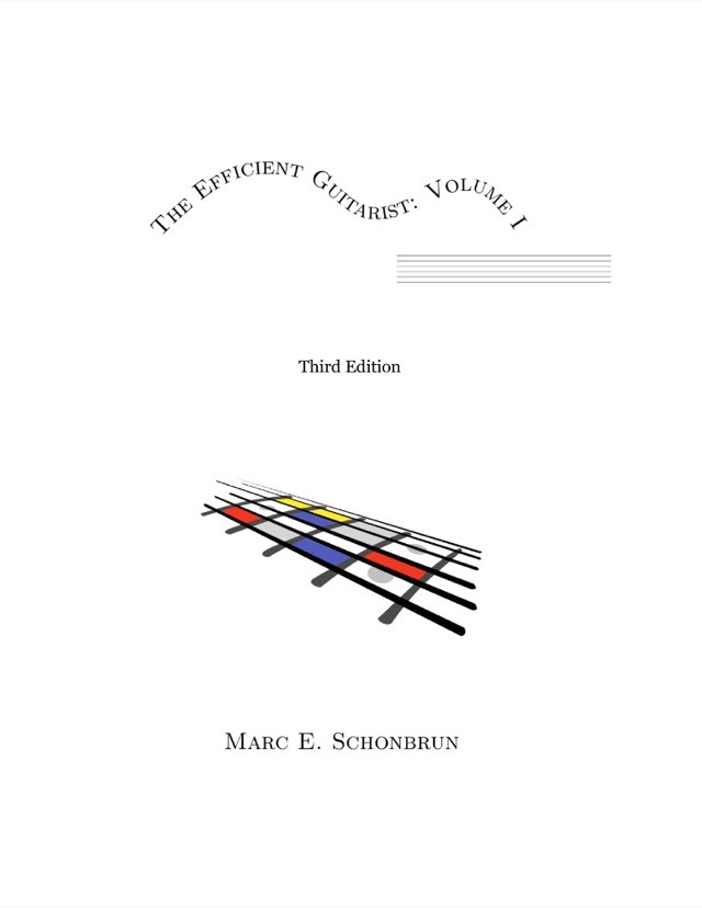 The Efficient Guitarist, Volume I cover