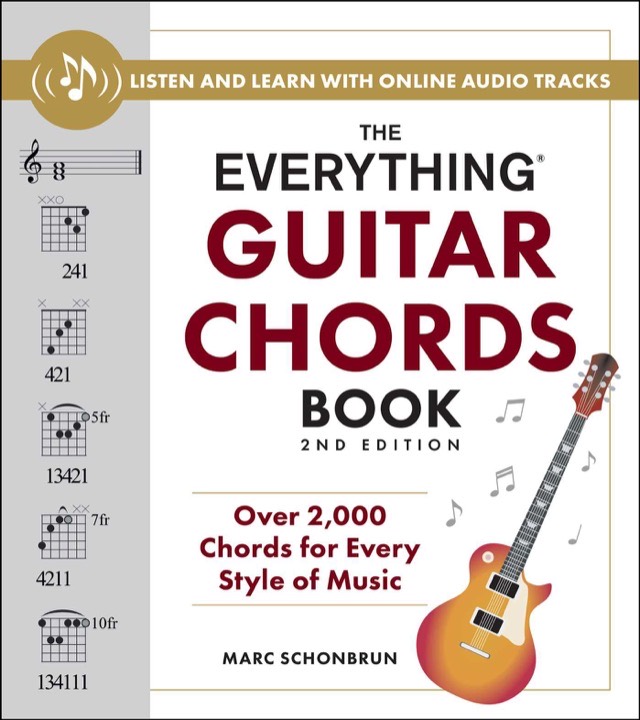 The Everything Guitar Chords Book cover
