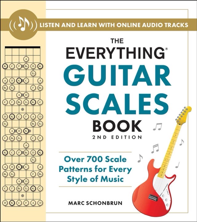The Everything Guitar Scales Book cover