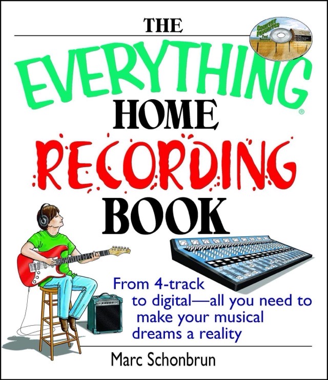 The Everything Home Recording Book cover