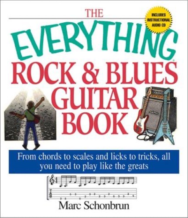 The Everything Rock & Blues Guitar Book cover